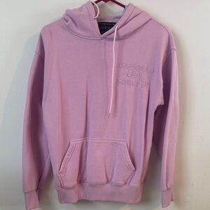 Lavender Graphic Hoodie